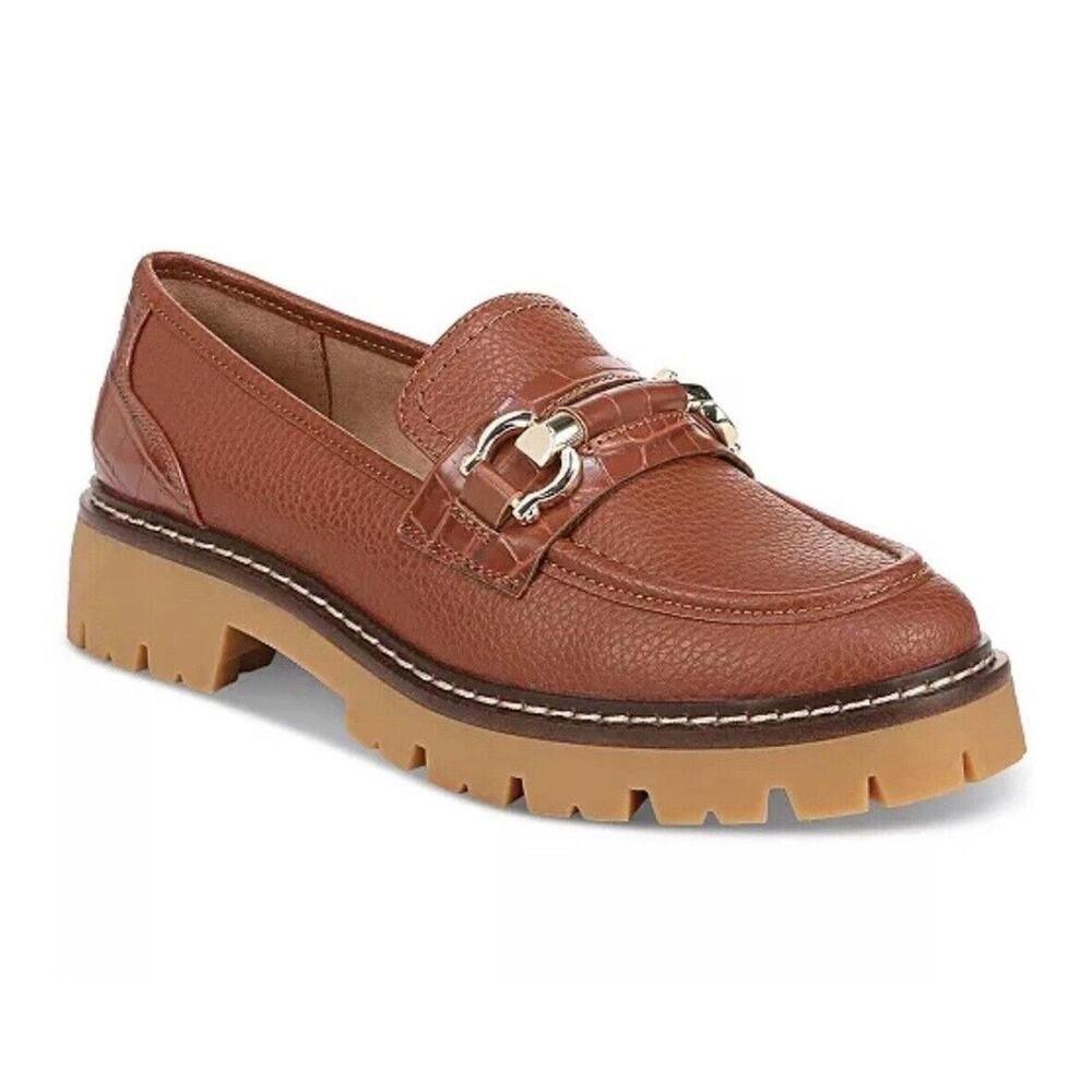 Giani Bernini Women's Janitaa Memory Foam & Lug Sole Loafers, Taupe Size 10M